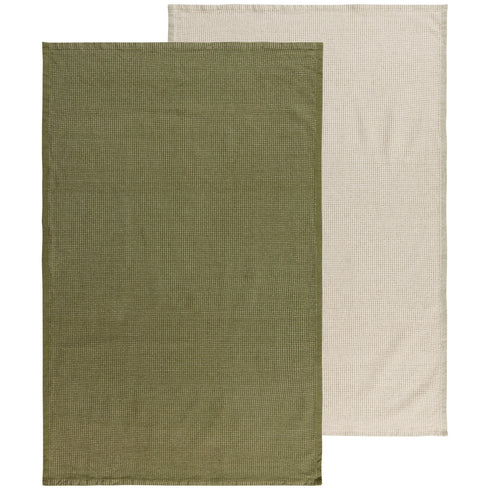 Dash Hand Towels - Olive